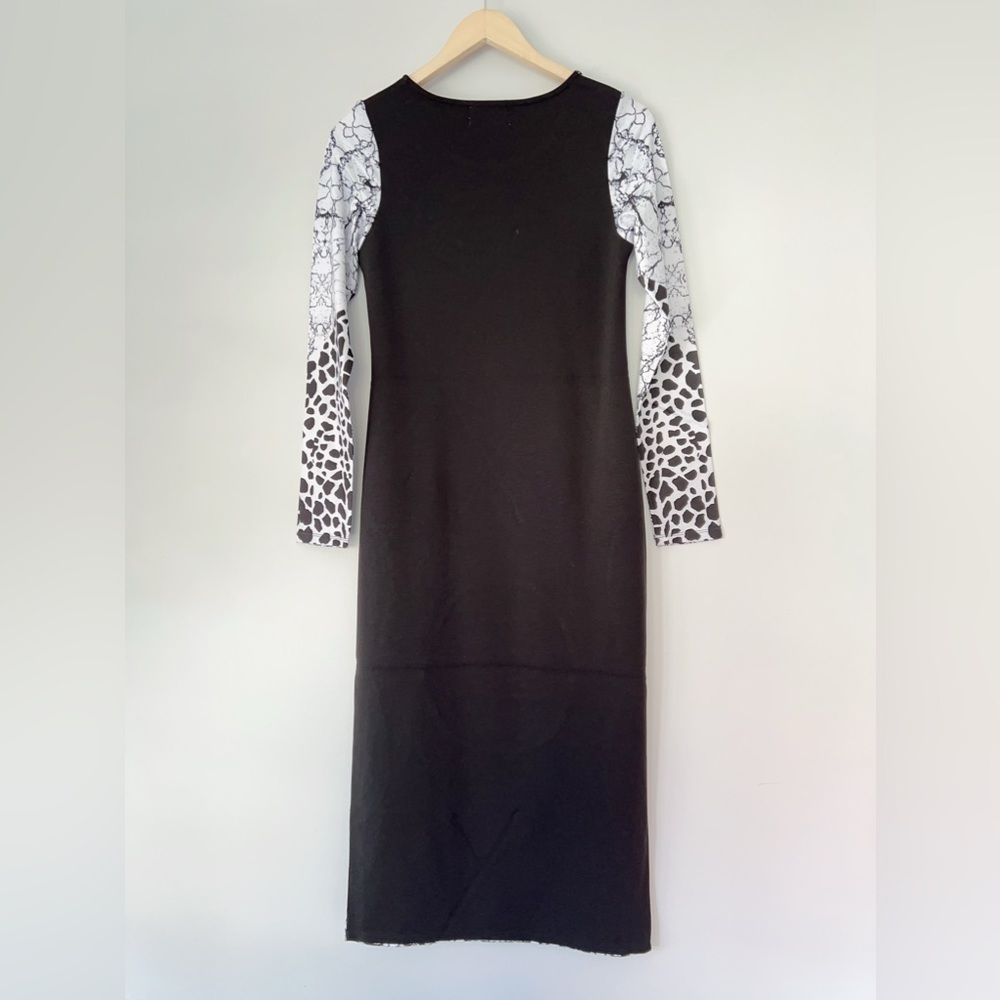 MARBLE MIDI DRESS (SEASON SALES❣️🎄) - Picture 3 of 6